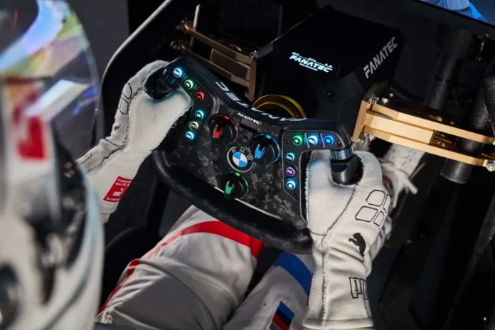 bmw m4 gt3 fanatec wheel