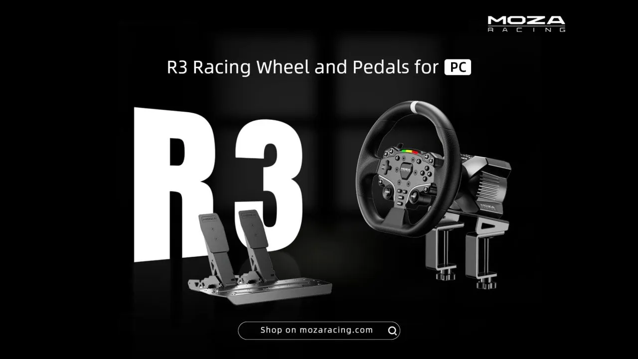 $299 MOZA R3 for PC Is Here – Grab Yours Alongside MOZA Christmas