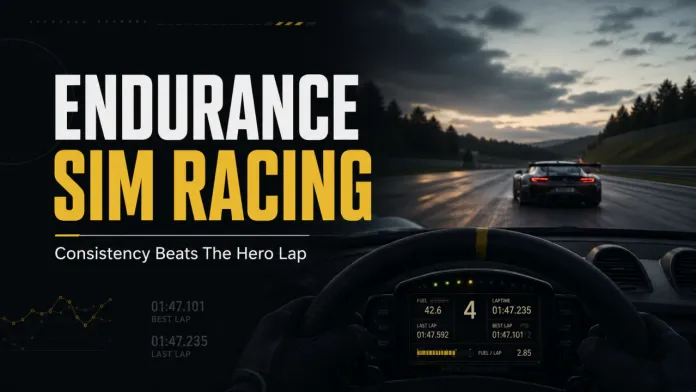 Endurance sim racing cockpit