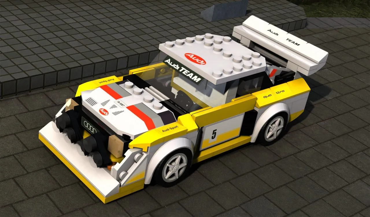 Audi Quattro S1 Lego Version for Assetto Corsa BoxThisLap